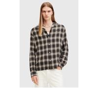 AllSaints Undrgrnd Ls Ch Shirt Bison Red Taglia: XXL | Camicie Casual Outlet | Uomo | Rosso