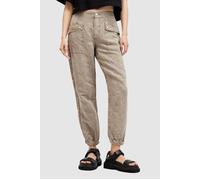 AllSaints Val Trouser Taupe Brown Taglia: 2 | Pantaloni cargo Outlet | Donna | Nero