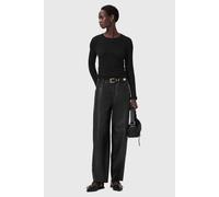 AllSaints West Ls Top Black Taglia: L | Maglie a manica lunga Outlet | Donna | Nero