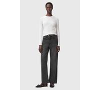 AllSaints West Ls Top White Taglia: L | Maglie a manica lunga Outlet | Donna | Bianco