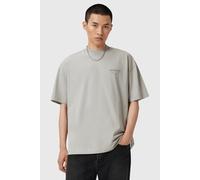 AllSaints Xander Ss Crew Carbon Grey Taglia: XXL | T-shirt Outlet | Uomo | Grigio