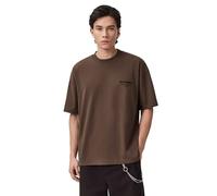 Allsaints Xander SS Crew, Marrone Amargo, S