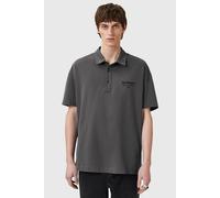 AllSaints Xander Ss Polo Gravestone Grey Taglia: M | Polo Outlet | Uomo | Grigio