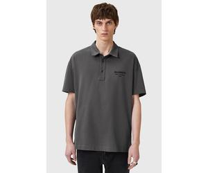 AllSaints Xander Ss Polo Gravestone Grey Taglia: S | Polo Outlet | Uomo | Grigio