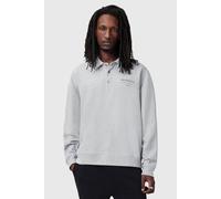 AllSaints Xander Sweat Polo Grey Marl Taglia: L | Polo Outlet | Uomo | Grigio