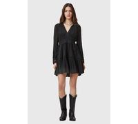 AllSaints Xanthe Ls Mini Dress Black Taglia: 10 | Abiti Mini Outlet | Donna | Nero