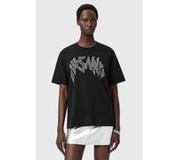 AllSaints Zinc Bf Tee Black Taglia: S | Maglie Sportivi Outlet | Donna | Nero
