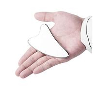 Allshow Strumento per il viso Gua Sha - Strumento per massaggi GuaSha in acciaio inox, per il viso e il corpo, per sollevamento viso, anti-invecchiamento, antirughe