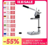 ALLSOME Staffa per trapano elettrico Supporto per foratura da 400 mm Supporto per smerigliatrice Supporto per morsetto da banco Supporto per pressa Morsetto per smerigliatrice per la lavorazione del