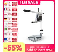 ALLSOME staffa per trapano elettrico supporto per foratura da 400mm supporto per smerigliatrice supporto per Rack morsetto per pressa da banco smerigliatrice per morsetto per la lavorazione del legno