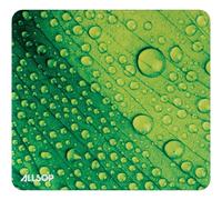 Allsop 31624 Naturesmart Mouse Pad, Leaf Raindrop, 8 1/2 x 8 x 1/10