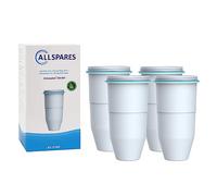 AllSpares Cartucce filtranti (4 x), adatte per tutte le caraffe per filtro dell'acqua ZeroWater ZW-5317