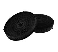 AllSpares filtro a carbone (2 pezzi) per cappa aspirante adatto per Elica CFC0038668, NYTTIG FIL 440 e molti altri, (Ø173mm)