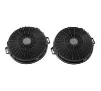 AllSpares Filtro ai carboni attivi (2 pezzi) per cappe aspiranti, adatto per Galvamet X39 (.C90 / X37.C90 / X36.90 / X37.90 (diametro 210 x 33 mm)