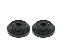 AllSpares Filtro ai carboni attivi (2 pezzi) per cappe aspiranti, adatto per Gorenje AH135/417308 e Tecnowind TIPO L/ACK00108 (diametro 130 x 36 mm)