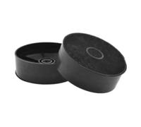 AllSpares Filtro ai carboni attivi (2pezzi) per cappe aspiranti, adatto per AEG Zanussi ECFB03 / 9029798809, Faber F21 / 112.0506.172 (diametro 125mm)