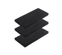 AllSpares Filtro ai carboni attivi (3 pezzi) per cappe aspiranti, adatto per Novy Monoblock 563-80047 (320 x 160 x 30 mm)