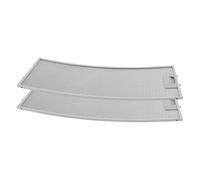AllSpares Filtro metallico (2 pezzi) per cappe aspiranti, adatto per Neff 00357623/357623 (548 x 185 x 9 mm)