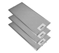 AllSpares Filtro metallico (3 pezzi) per cappe aspiranti, adatto per AEG 50268357006 (430 x 200 x 10 mm)