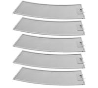 AllSpares Filtro metallico (5 pezzi) per cappe aspiranti, adatto per Neff 00357623/357623 (548 x 185 x 9 mm)