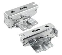AllSpares Set di cerniere per porta frigorifero per Bosch Siemens Neff Quelle Constructa Balay Küppersbusch 00481147/481147 e AEG-Electrolux 407131425/8 (100 x 40 x 65)