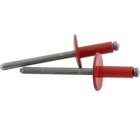 Allstar Professionale LG HD Rivetto 250Pk Rosso