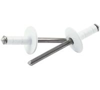 AllStar Professionale Lg Hd Rivetto Bianco 250pk Multi Grip