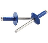 AllStar Professionale Lg Hd Rivetto Blu Alluminio 250pk Chevron