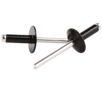 AllStar Professionale Lg Hd Rivetto Nero Alluminio 250pk