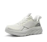 ALLSWIFIT Scarpe da Passeggio da Donna Comode Running Tennis Atletica Palestra Allenamento Cross Training Sneakers,Size 39,Tutto Bianco,SARR009W