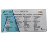ALLTEST TAMPONE SELF TEST ANTIGENICO INFLUENZA E COVID 1PEZZO