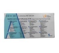 ALLTEST TAMPONE SELF TEST ANTIGENICO INFLUENZA E COVID 1PEZZO - SCADENZA DICEMBRE 2025