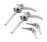 Allthingstore 2 Pz per Ford Auto Fuori Porta Maniglia Set con Chiavi H102 per 1932 1934 Automobili Passeggeri