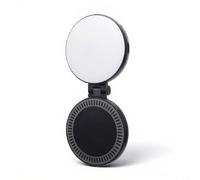 Allthingstore 36 LED Pieghevole Selfie Ring Light Con Magnete Integrato, Bilanciamento del Bianco Regolabile E Controllo Luminosità Senza Soluzione Di Continuità Per Smartphone Videografia