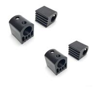 Allthingstore 4 adattatori per cuscinetti per sellino per cyclette reclinate, progettati per lavorare insieme a blocchi eccentrici dei freni e morsetti a frizione
