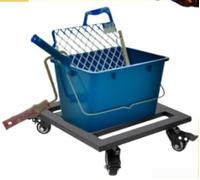 Allthingstore Base in ferro pesante con ruote freno per un posizionamento stabile e una migliore circolazione dell'aria per prevenire la putrefazione delle radici