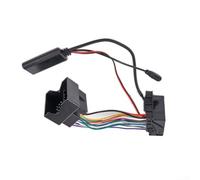 Allthingstore Cavo adattatore AUX In cablaggio Per Ford 5000CD 6000CD Radio, Vivavoce Musica Interfaccia Con Microfono Per Focus Per Fiesta