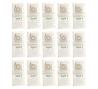 Allthingstore Confezione da 15 sacchetti per aspirapolvere HEPA compatibili con BISSELL per POWERFORCE, POWERGLIDE, per LIFT-OFF e per POWERTRAK serie 6592, sostituisce la parte #32120, filtri di