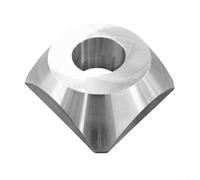 Allthingstore Cono di centraggio a 5,4 pollici a 5,4 pollici per il cambio manuale della gomma, strumento della posta dell'alluminio 67mm