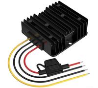 Allthingstore Convertitore di potenza step-up da 12 V a 24 V CC-CC, uscita 12 A, custodia impermeabile IP68, con fusibile e set completo di protezioni di sicurezza elettriche (da 12 V a 24 V 12 A)