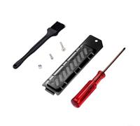 Allthingstore Copertura antipolvere di espansione SSD per PS5 Slim e Pro con corpo in metallo e ventilazione integrata per lavorare insieme alla ventola interna per un migliore controllo della