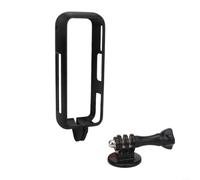 Allthingstore Cornice protettiva multi angolo per Insta360 X4 AIR con aperture di facile accesso e connettore a due poli per una migliore esperienza di ripresa (nero-verticale)