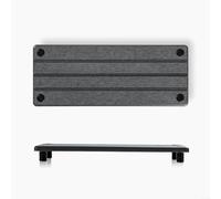 Allthingstore Cuscinetto in terra di diatomee ad asciugatura rapida, per lavello da cucina e piano di lavoro del bagno, con fondo antiscivolo (grigio scuro)