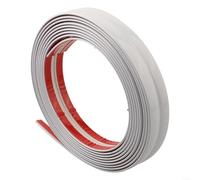 Allthingstore Elegante decorazione angolare da parete in PVC, 3 metri, per migliorare l'estetica dello spazio abitativo (3 metri x 2 cm bianco)