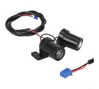 Allthingstore Fanale laterale a LED per scooter elettrico Kukirin T3, impermeabile, bifacciale, lampada di sicurezza per guida notturna, in tutte le condizioni atmosferiche