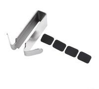 Allthingstore Ganci doppi per porta doccia in vetro per appendere asciugamani, compatibili con pareti in vetro 8 15 mm di spessore, gancio da bagno in acciaio inossidabile resistente alla ruggine
