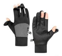 Allthingstore Guanti da pesca invernali a 3 dita, impermeabili, caldi | Il design flip espone l'indice e il medio, ideale per legare ami, esche e maneggiare i pesci in modo rapido e semplice