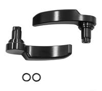 Allthingstore Kit di leve per borse laterali in lega di alluminio per bici da turismo, adatto per ROAD Glide King per modelli FLHR FLTRX, fornisce una sicurezza affidabile con un design elegante (nero