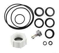 Allthingstore Kit di riparazione per pompa filtro piscina compatibile Intex con coperchio valvola di rilascio dell'aria e guarnizioni O-ring in gomma per sistema di filtrazione della sabbia