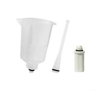 Allthingstore Kit di strumenti per il riempimento dell'olio del freno a disco della bicicletta per mountain bike con fori filettati M5, kit di spurgo idraulico in plastica leggera, accessorio di